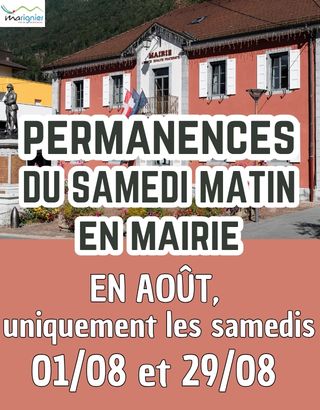peramanence samedi matin aout