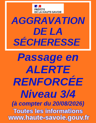 Alerte sécheresse renforcée 20082026